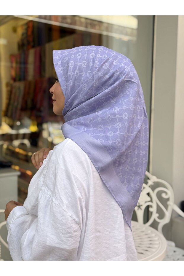 Elegance Monogram Eşarp - 2