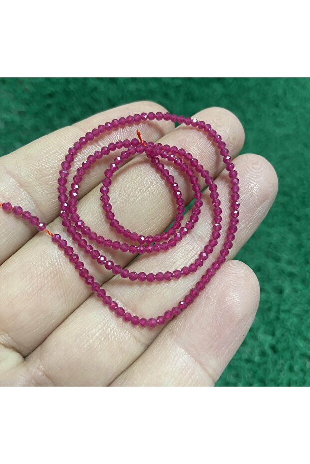 حجر الياقوت الكروي المصقول 2 مم - 1