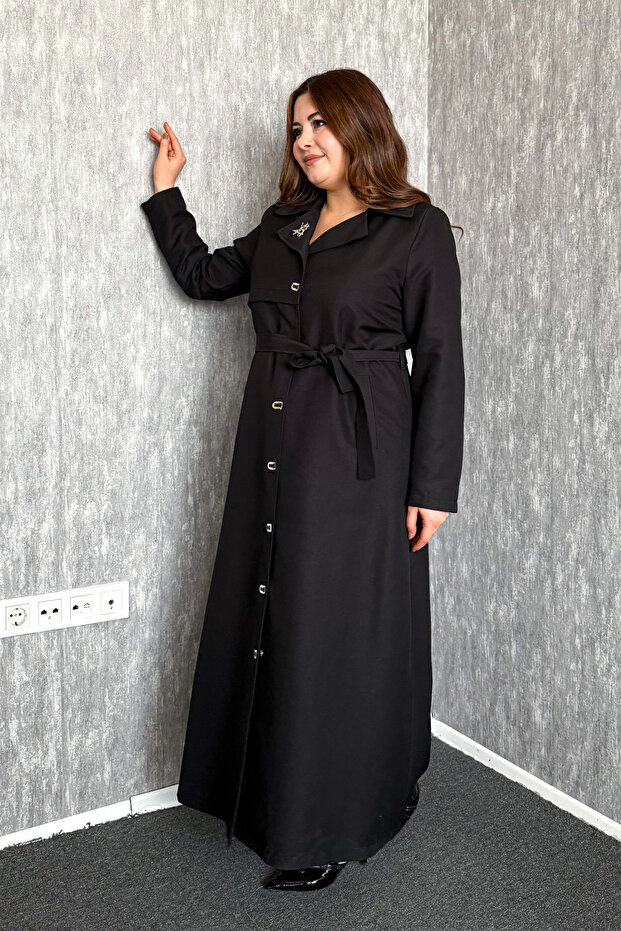 Kadın Rivetli Pardesü - 4