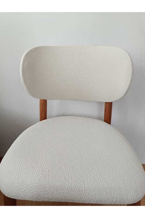A Quality Elma Chair Cover Bohemian Chair Cover Stretchable Fabric Elastic Model 2 Pieces