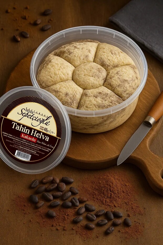 Kastamonu Famous Cocoa Shovel Tahini Halva 400 g