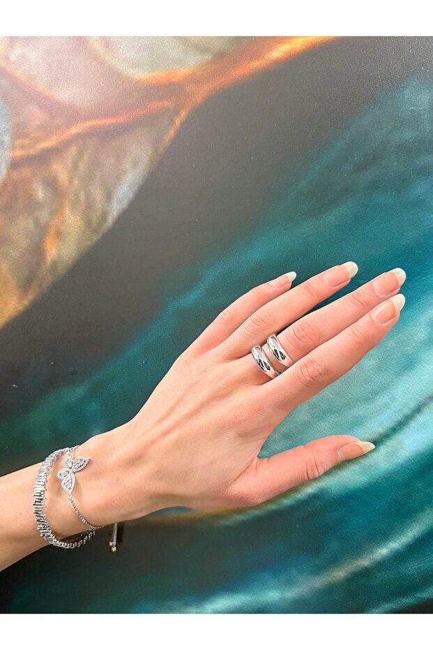 Bombeli 2-Piece Looking Ring - 3