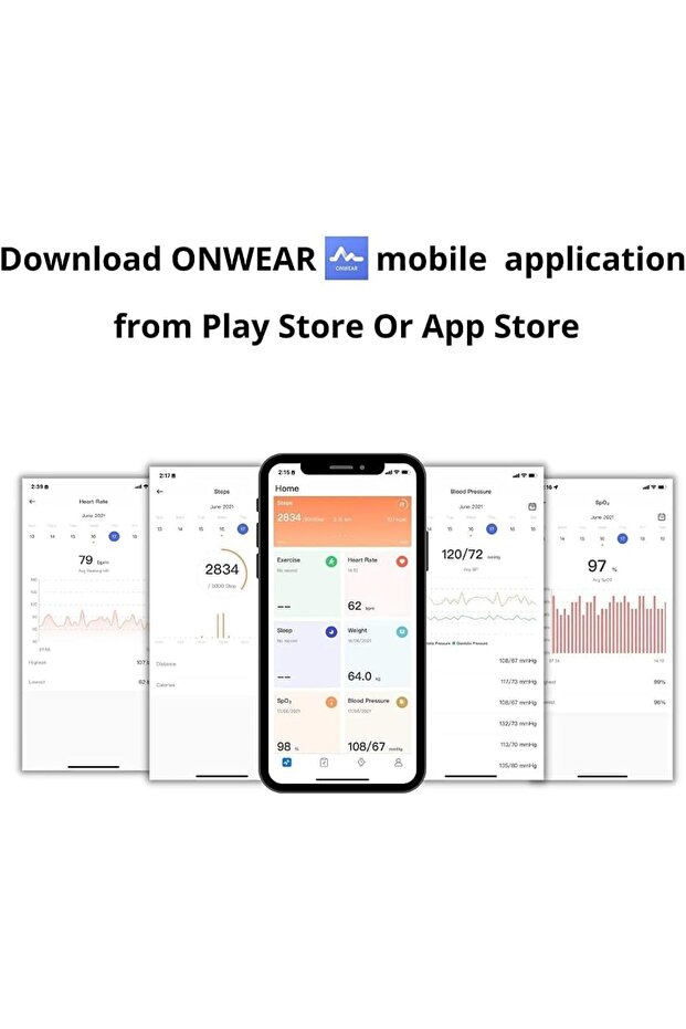 ساعة ذكية بشاشة AMOLED فائقة السطوع مقاس 1.79 بوصة - 5