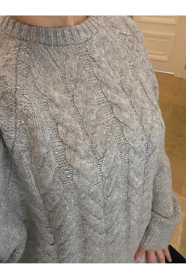 SİMLİ TRİKO KAZAK (OVERSİZE) - 7