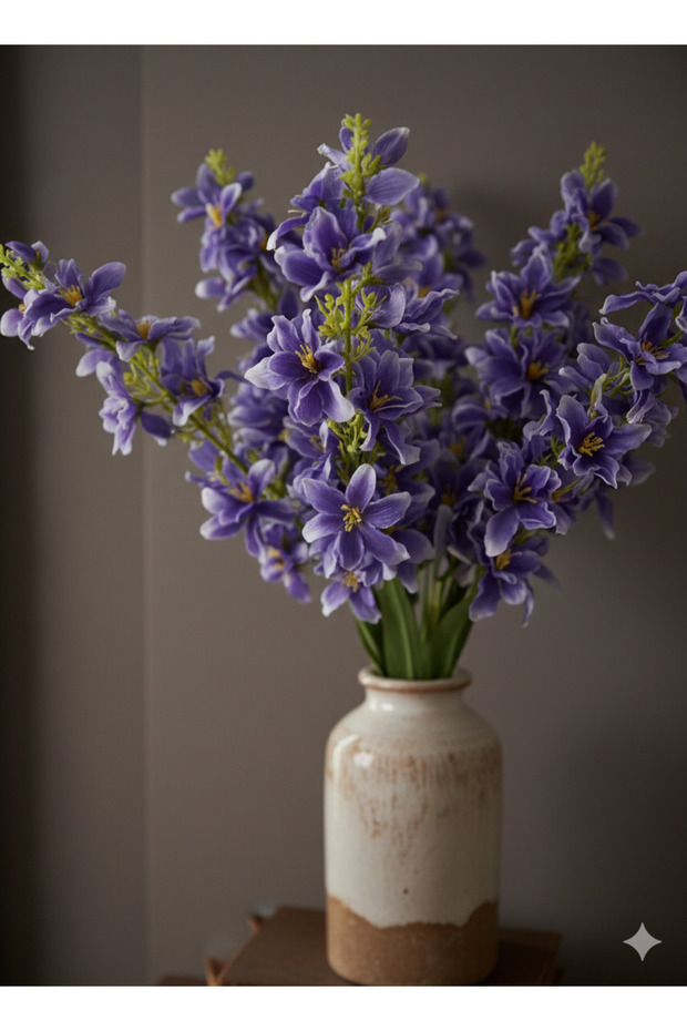 Mor 5 Dallı Sümbül - 2