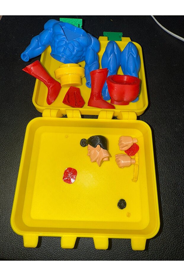 3D süperman figür - 3