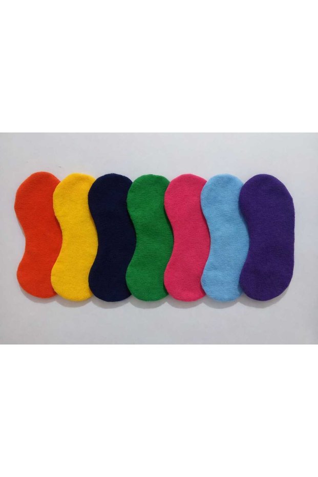 5 Pieces of Sleep Eye Mask Made of Fleece Fabric, Soft