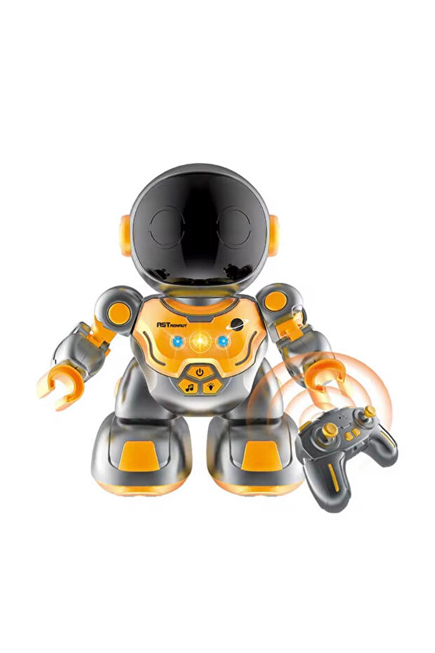 Kids Space Robot Toy with Walking Movement, Lights, Music & Sound Effects