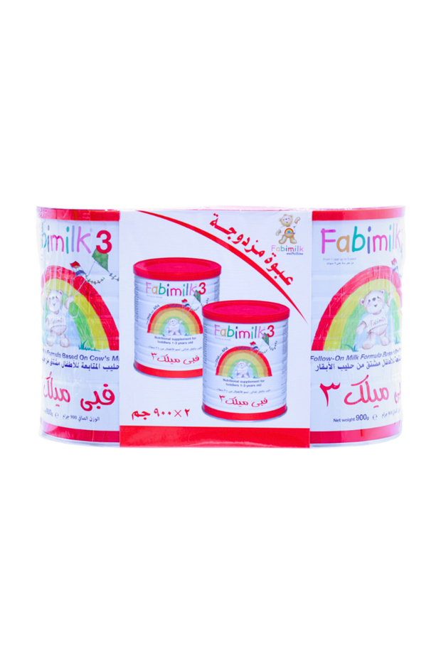 فابي-3 حليب 900 غرام عبوة مزدوجة