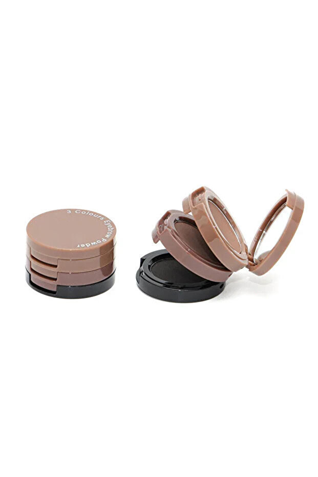 Mirrored 3-Tier Eyebrow Shadow