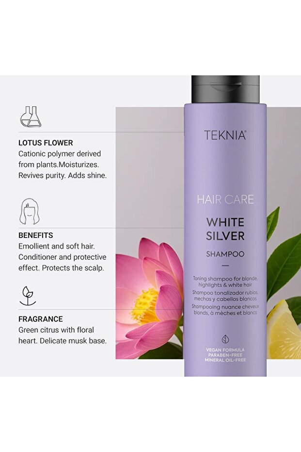 TKN White Silver Shampoo 300ml