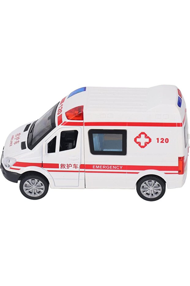سيارة إسعاف صغيرة قابلة للسحب للخلف - 3