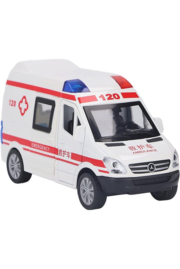 سيارة إسعاف صغيرة قابلة للسحب للخلف - 7