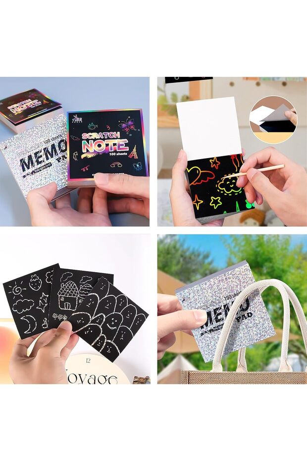 Kastweef Rainbow Scratch Paper - 3