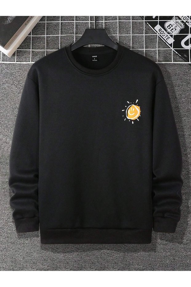 Women'S/Men's Unisex Stylish Comfortable Cotton Special Design Sweatshirt 8164