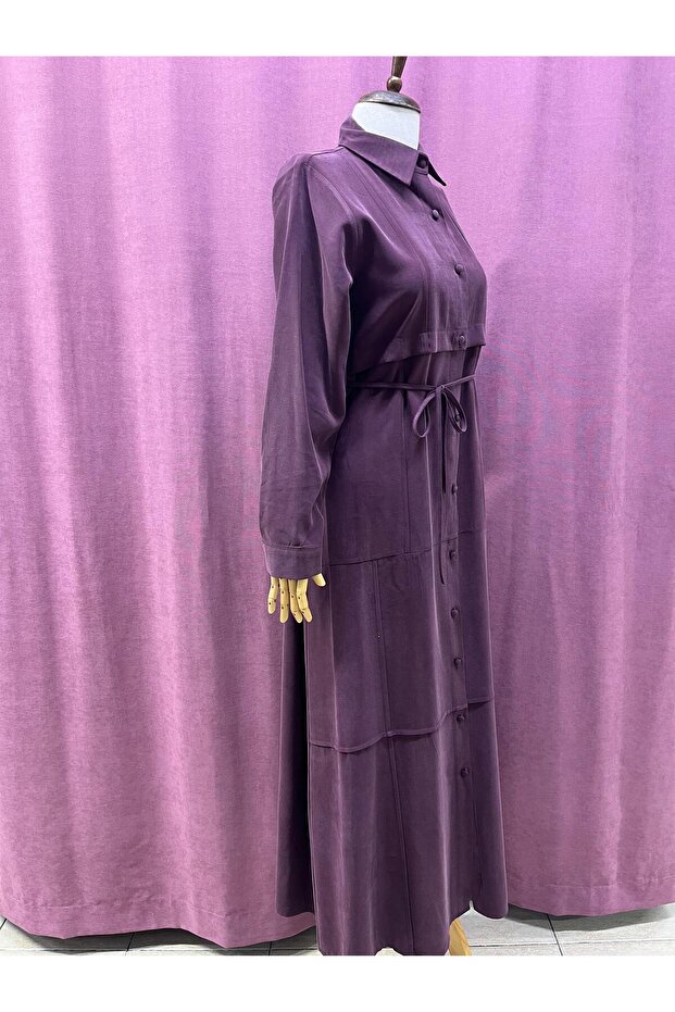 MODAL KUMAŞ ELBİSE - 4
