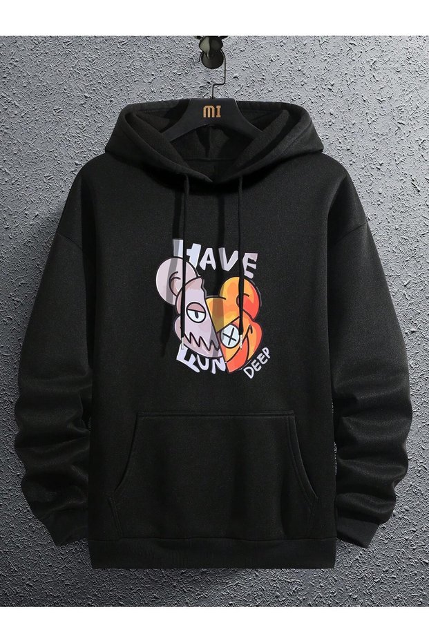 Women'S/Men's Unisex Stylish Comfortable Cotton Special Design Sweatshirt 5844