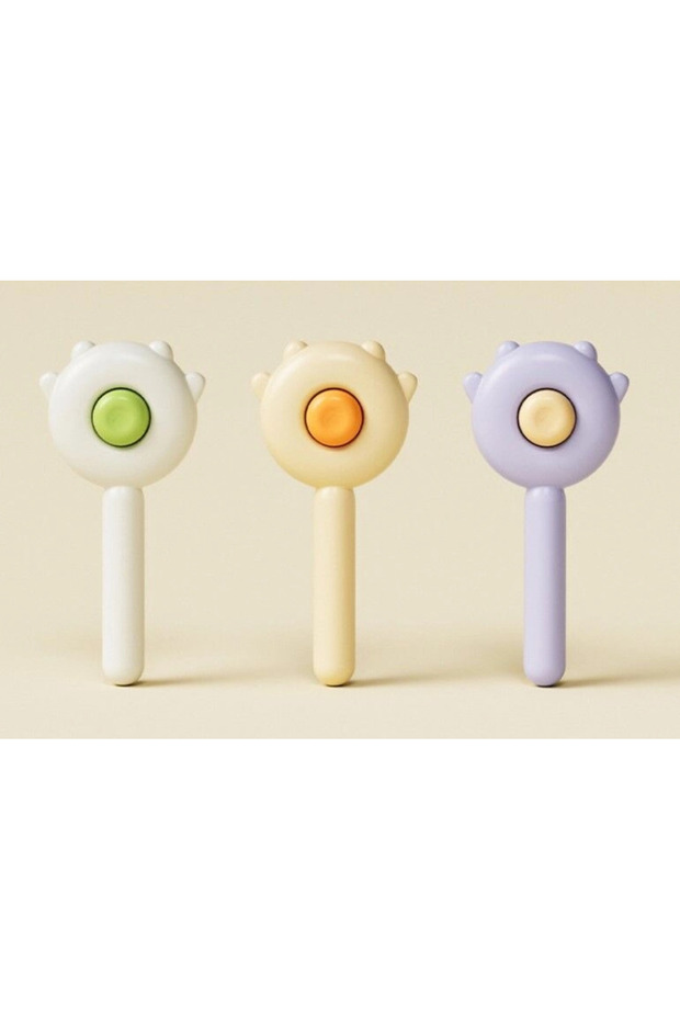 فرشاة تنظيف الحيوانات الأليفة ذاتية التنظيف بتصميم مبتكر - 2