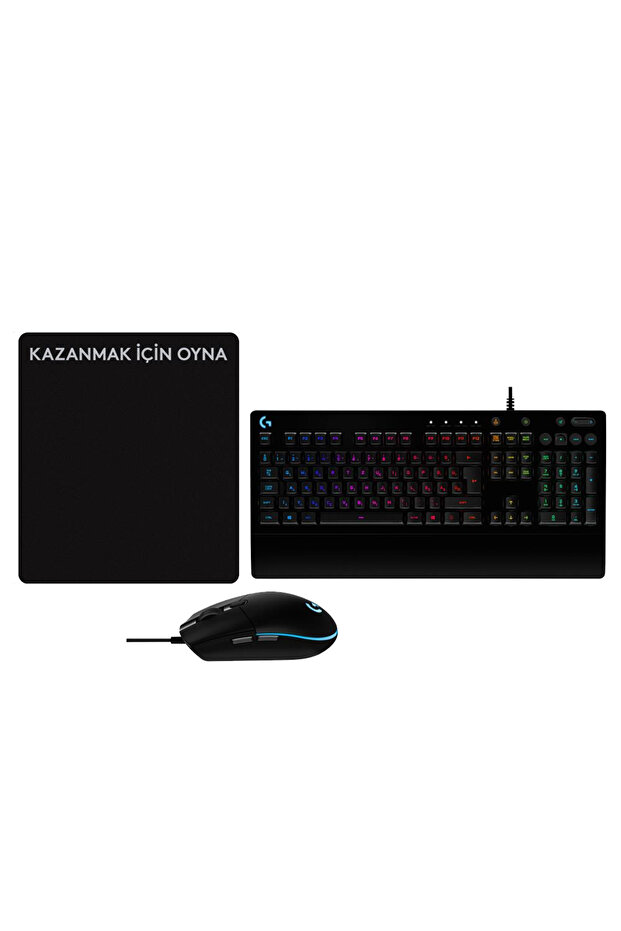 G102 Oyuncu Mouse ve G213 Oyuncu Klavyesi Seti (Mouse Pad Hediyeli) - 1