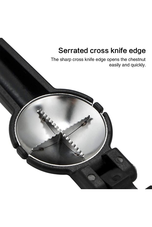 أداة مطبخ، مشبك كستناء، فتاحة مكسرات متعددة الوظائف - 3