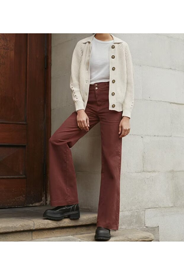 بنطلون جينز كبير الحجم من Wrape - 1