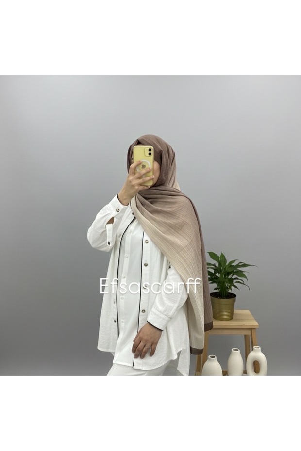 Degrade Müslin Şal - 1