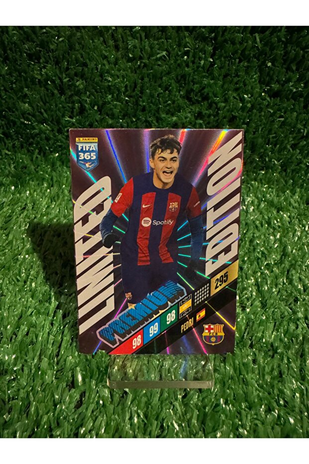Pedri Limited Edition Premium Fifa 365 Game Card