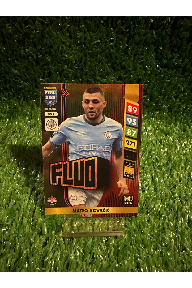 Mateo Kovacic Fluo 10Th Year Fifa 365 Game Card