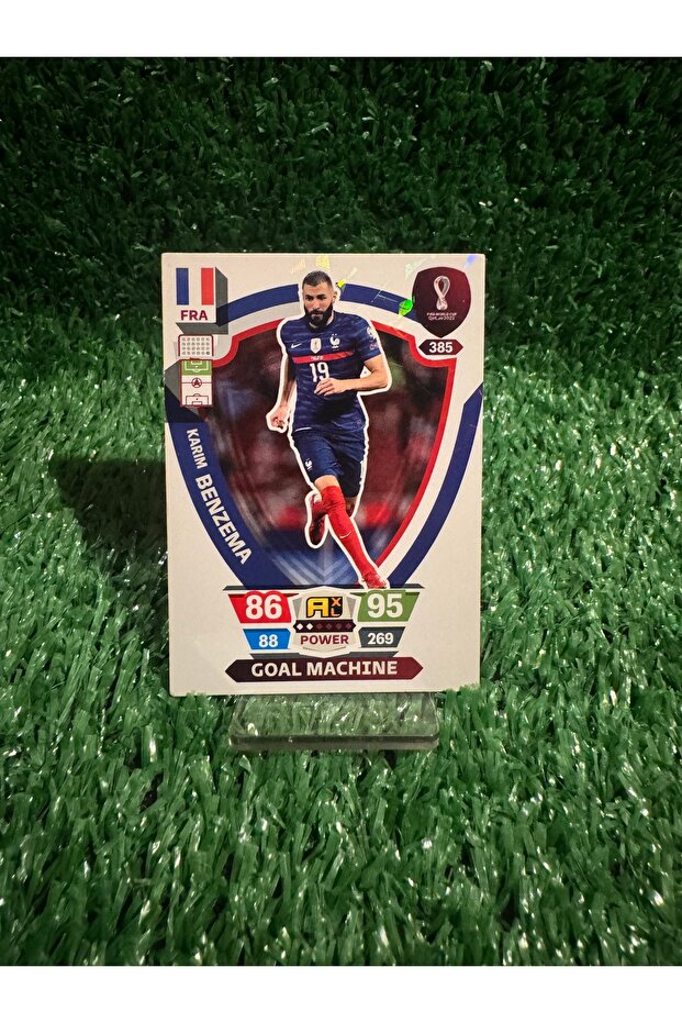 Karim Benzema Goal Machine 2022 Qatar World Cup Game Card