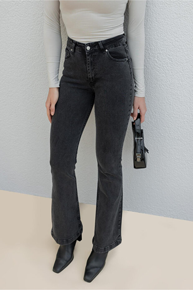 İspanyol Paça Jeans - 2