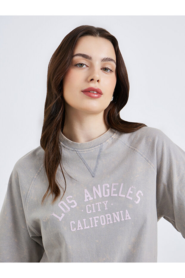 Women Washed 100% Cotton Longline T-Shirt