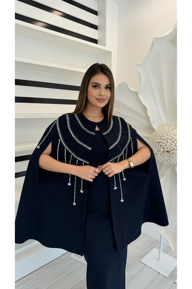 3152 طقم فستان بدون حمالات وقبعة مكون من قطعتين