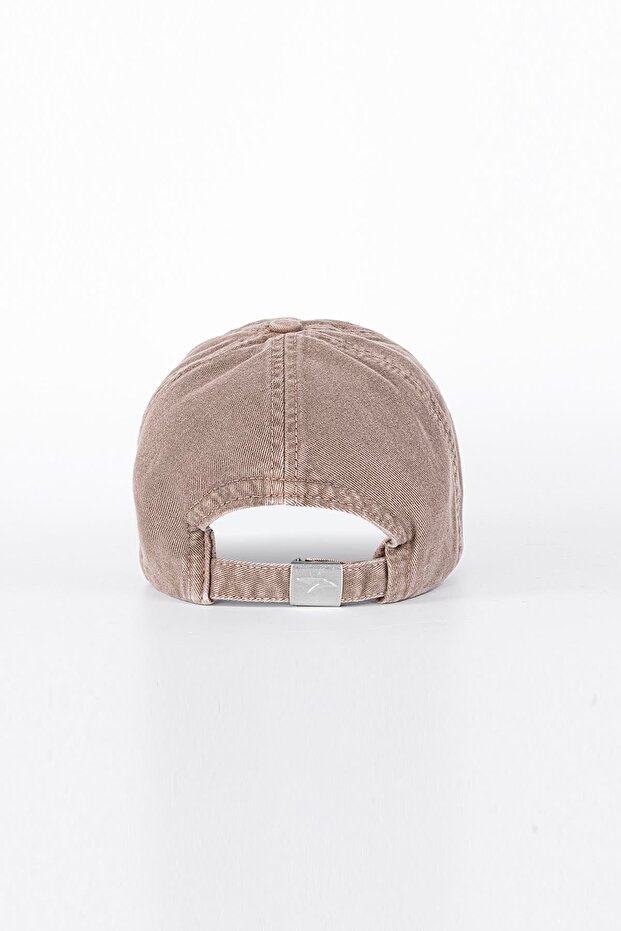 قبعة رجالية بلون بني فاتح - 6