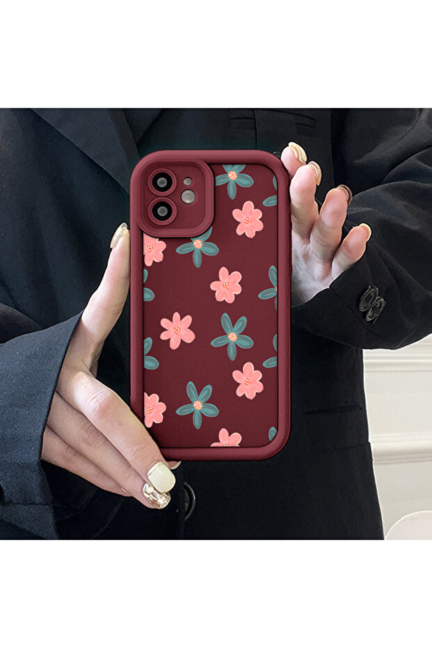 جراب هاتف من السيليكون الناعم بنمط زهور مع حماية للكاميرا متوافق مع تكنو كامون 20 - 5