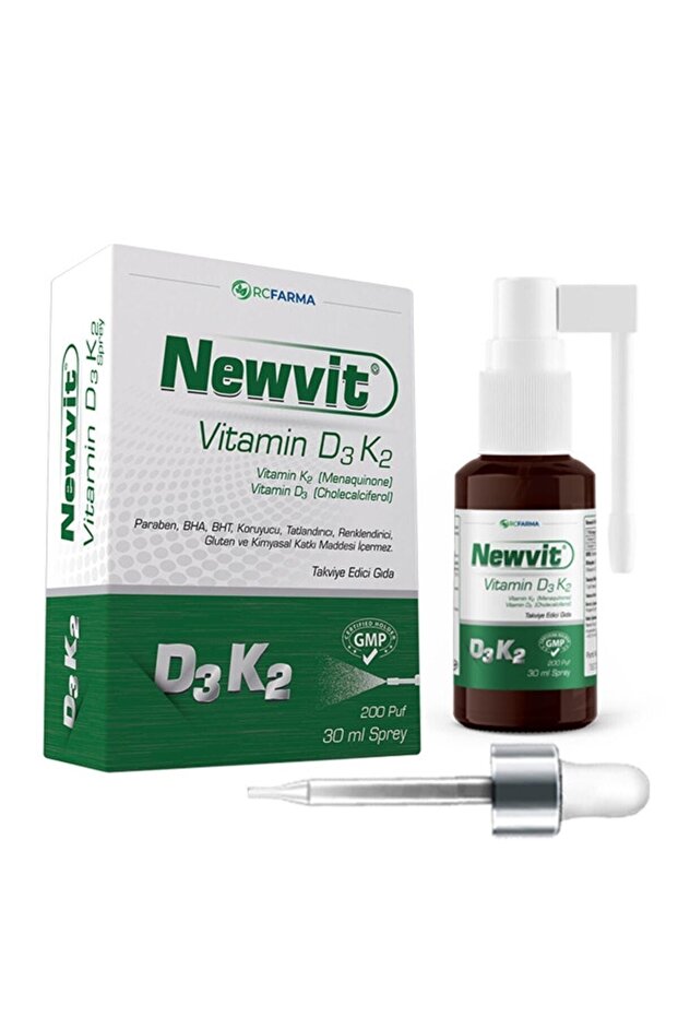 Vitamin D3K2 Sprey 30 ml