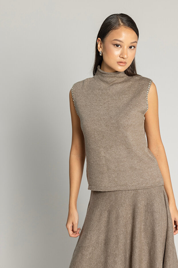 TAŞLI TRİKO TOP - 2