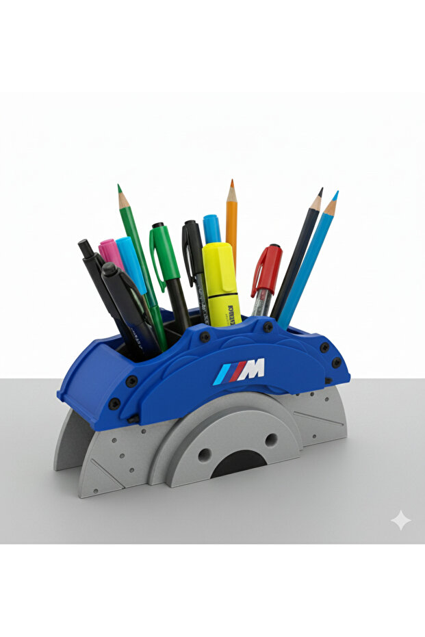 Brake Disc Caliper Design Pen Holder – Automotive Themed Desktop Organizer