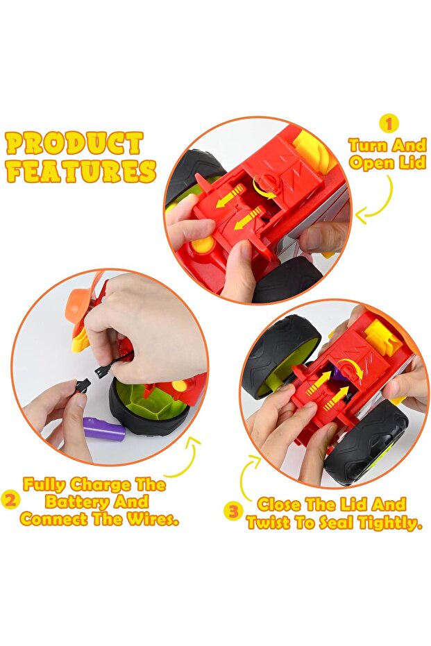 سيارة راقصة مجنونة تعمل بجهاز تحكم عن بعد - 3