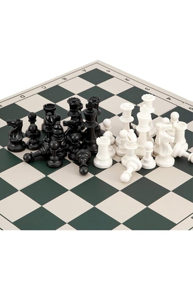 مجموعة ألعاب شطرنج محمولة قابلة للطي - 6