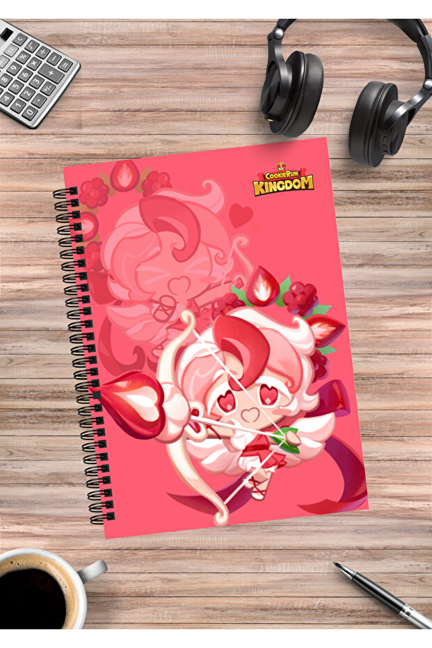 Cookie Run Kingdom Anime Spiral Notebook A5 (50 Sheets)