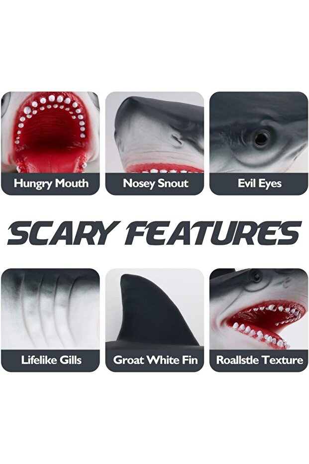 دمية سمكة قرش يدوية - 2