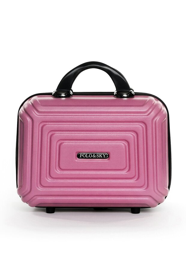 Altuğ Model Dusty Rose Color Abs Makeup Bag Hand Luggage