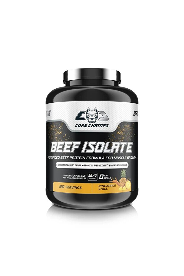 Beef Isolate Protein 60 Servings - Clear Beef Protein Pineapple Chill