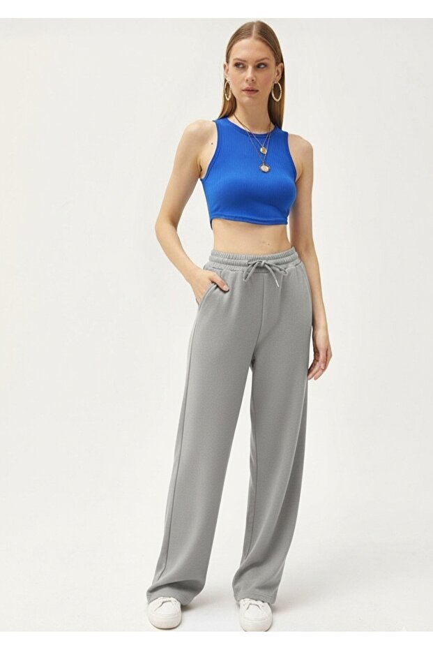 Straight leg modal sweatpants