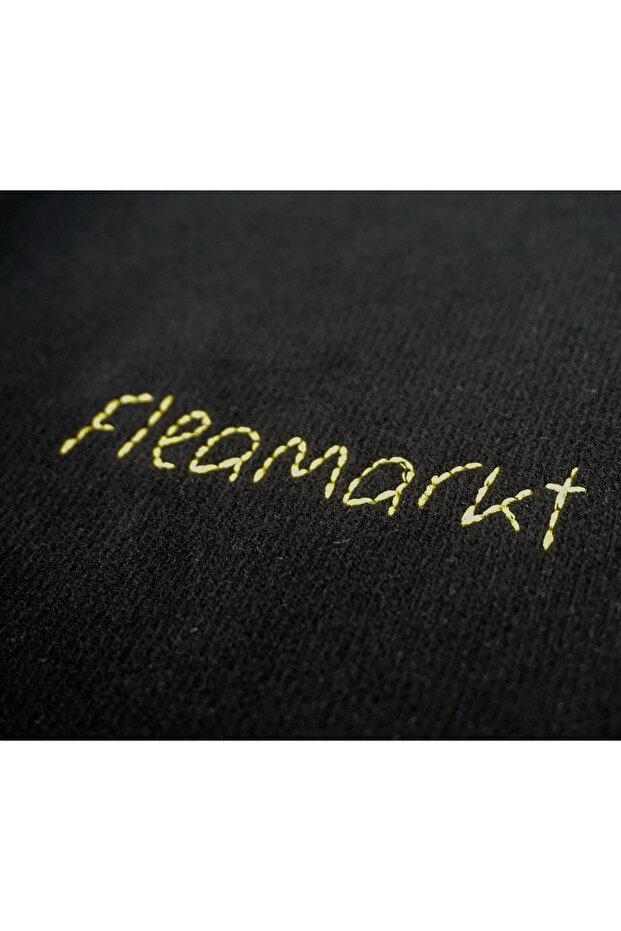 Selanik Örme Oversize Siyah Hırka - 3