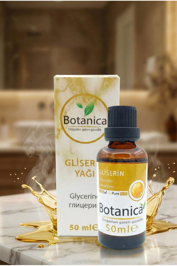 Vegetable Glycerin 50 ml Natural Moisturizer for Skin Dryness, Hair and Hand Care