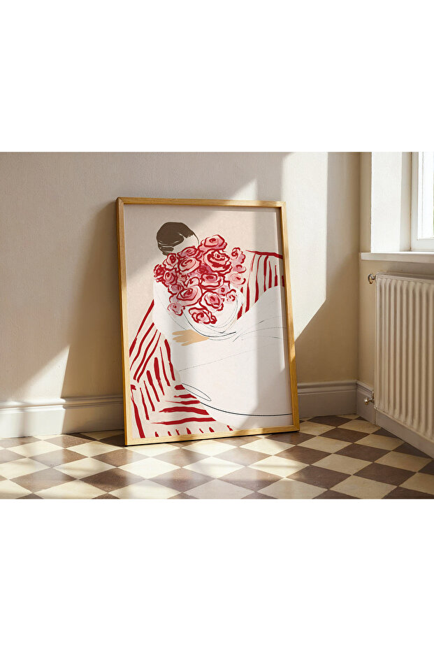 Ahşap Tablo Tek Parça Çerçeveli - 1