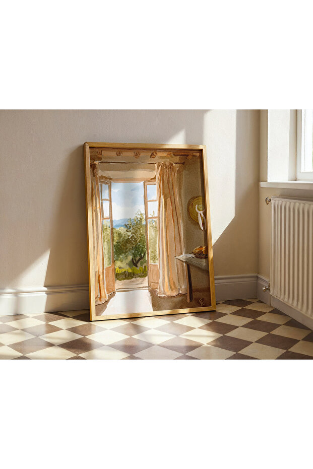 Tek Parça Ahşap Tablo - 2