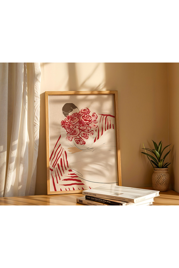 Ahşap Tablo Tek Parça Çerçeveli - 2