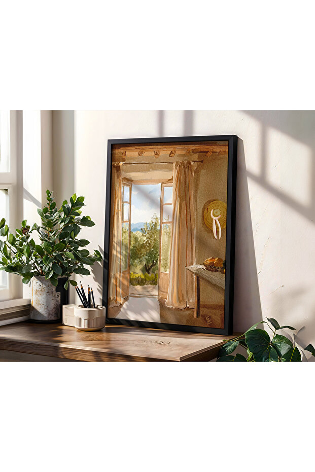 Tek Parça Ahşap Tablo - 1